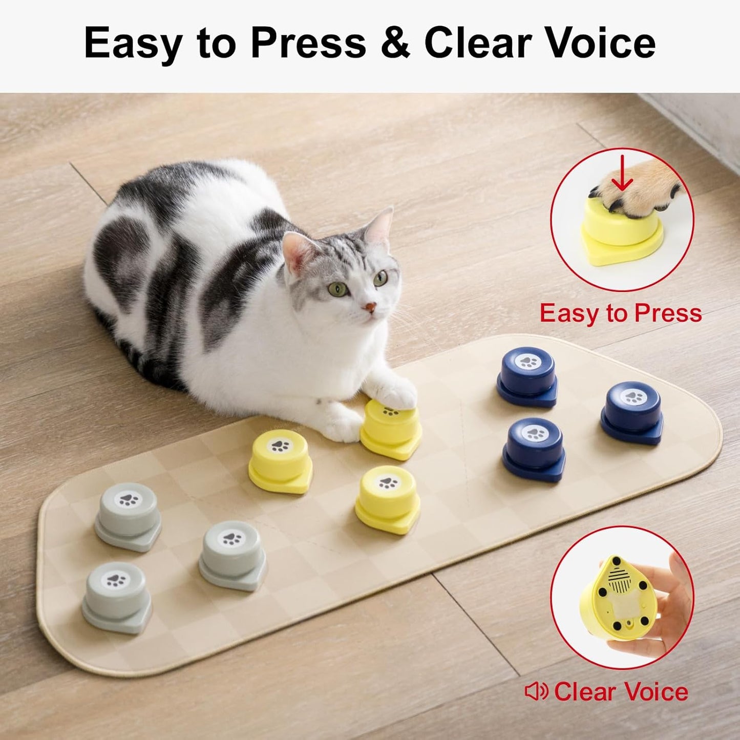 Easy-Use Dog Talking Buttons - Enhance Pet Communication & Training