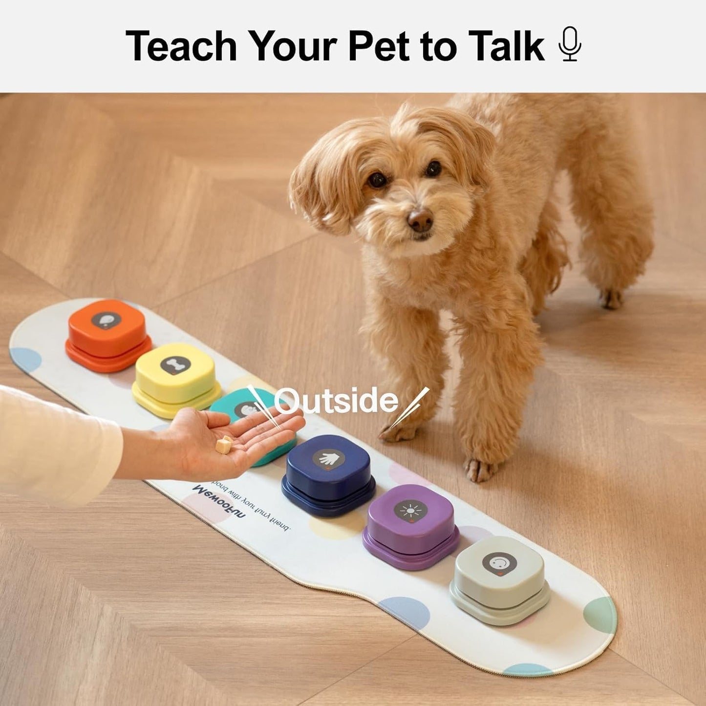 Voice Recording Pet Buttons - Communicate & Train with Ease