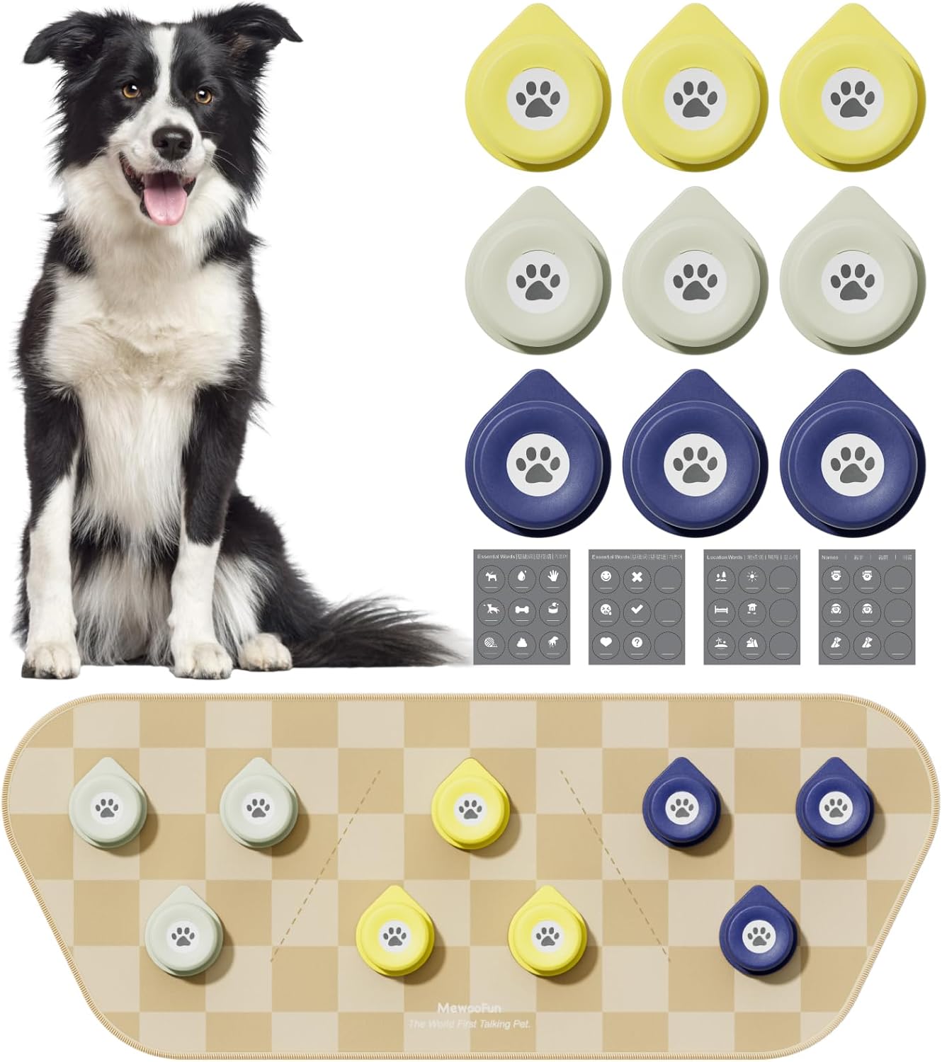 Easy-Use Dog Talking Buttons - Enhance Pet Communication & Training