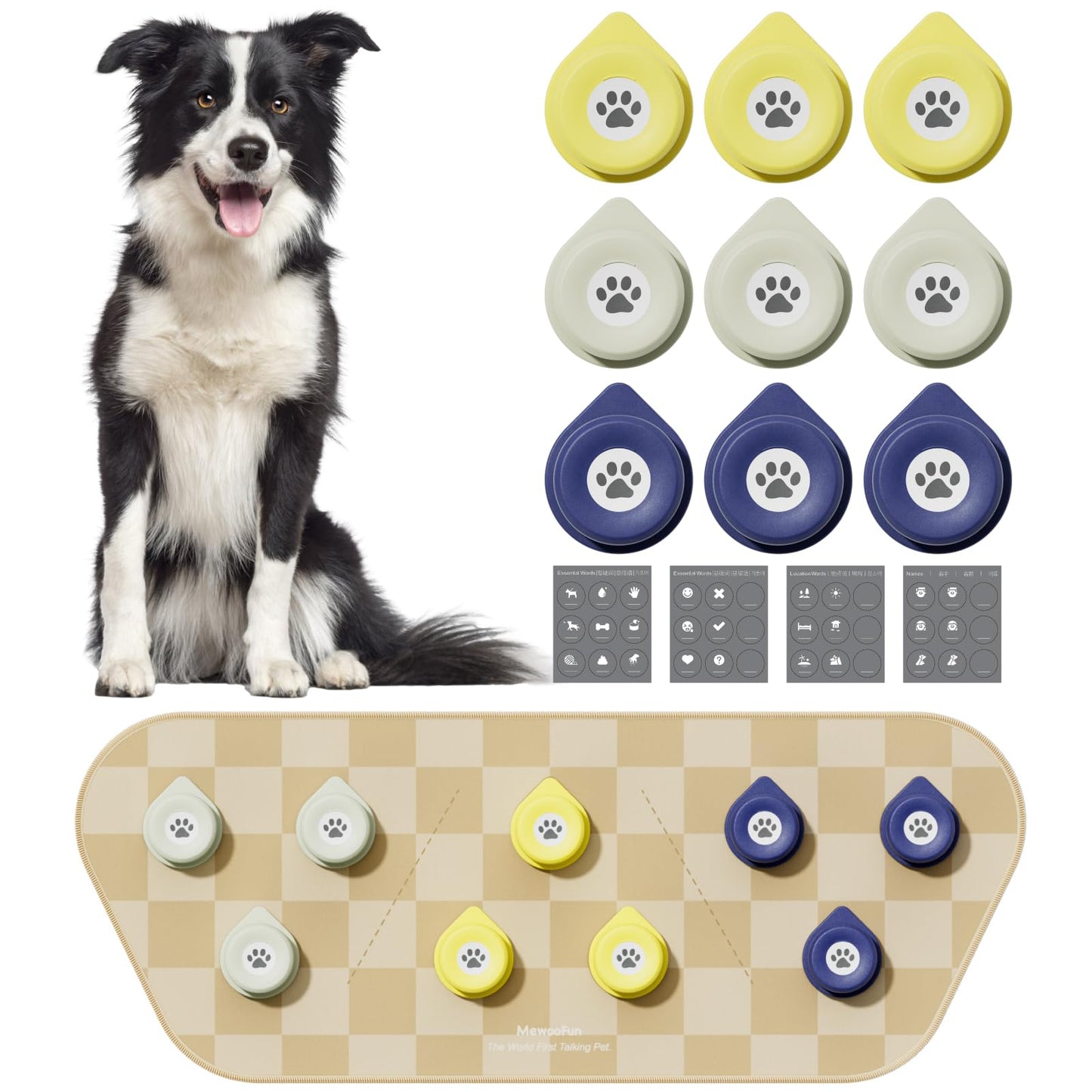 Easy-Use Dog Talking Buttons - Enhance Pet Communication & Training